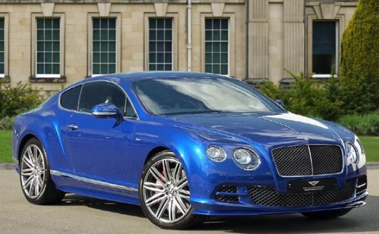 2015 Bentley Continental GT Coupe Speed