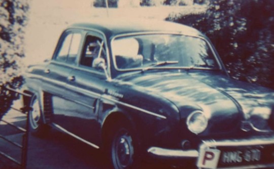 1956 Renault Dauphine Gordini