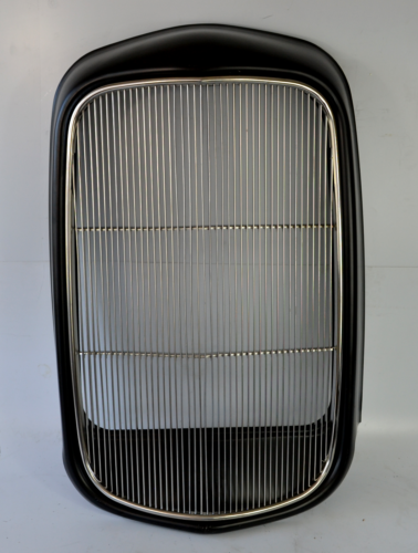 1932 model b/bb/18 stamped steel front grille shell+stainless grill insert