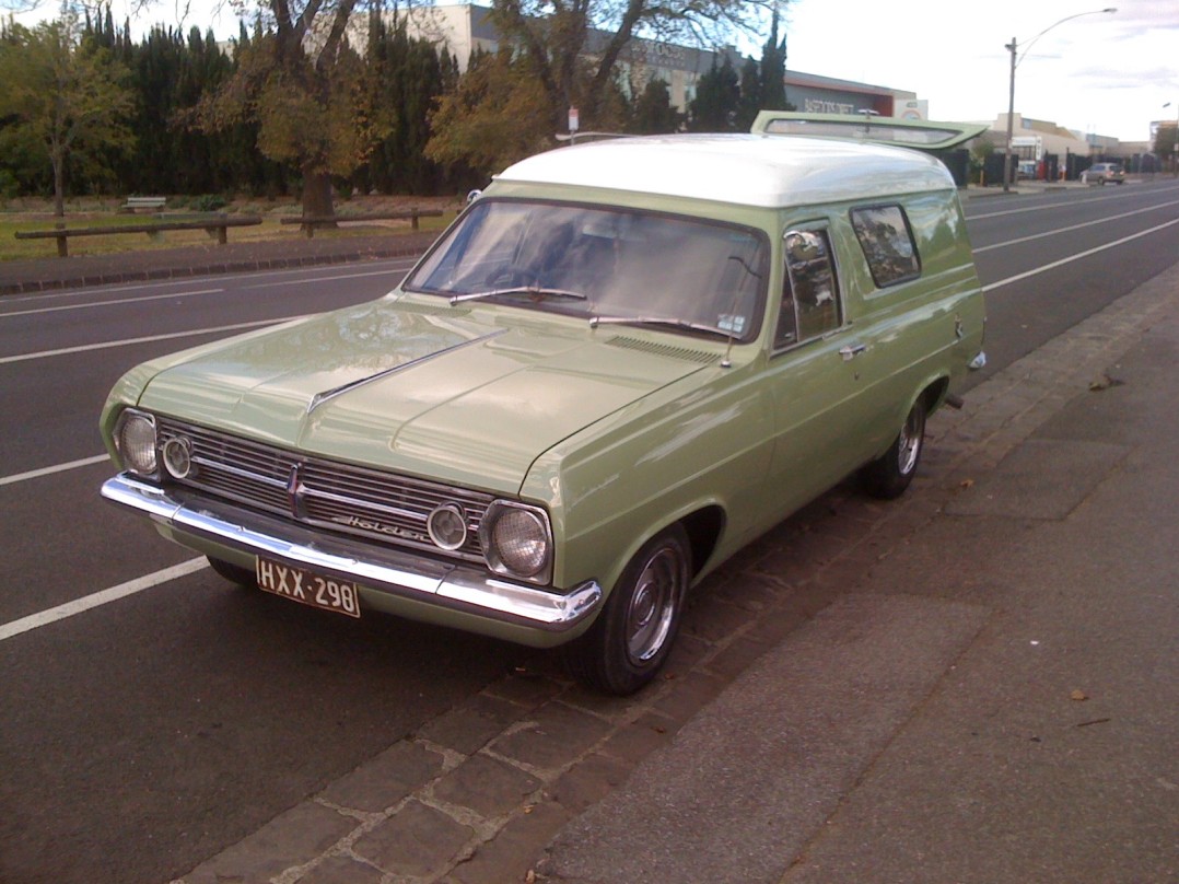 1967 Holden HR Panel Van