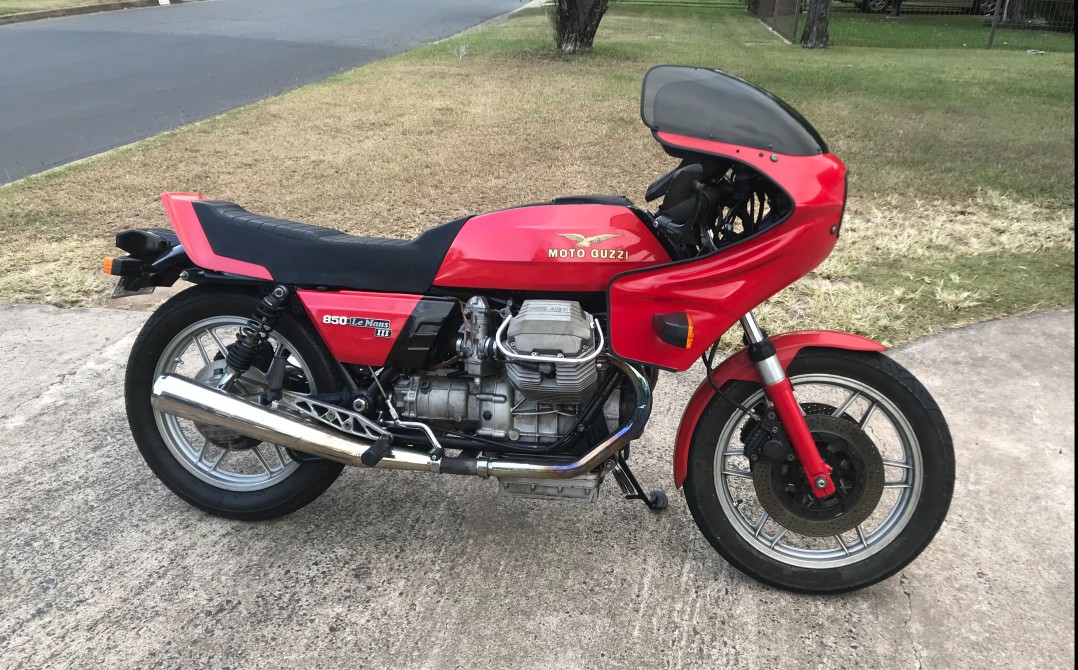 1984 Moto Guzzi 844cc 850 LE MANS