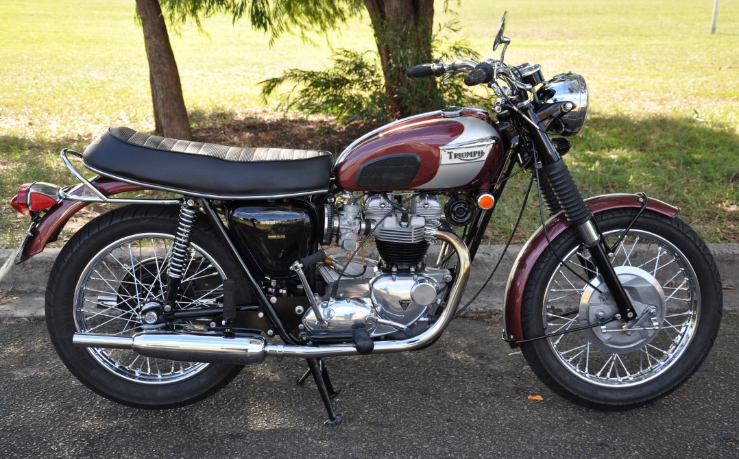 1970 Triumph Bonneville.
