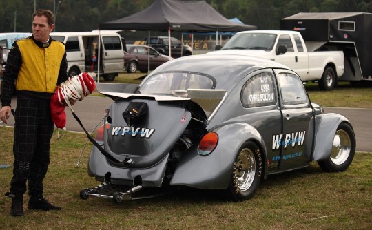 1967 Volkswagen Beetle drag car