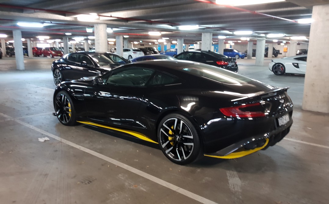 Random carpark, several million dollars in cars