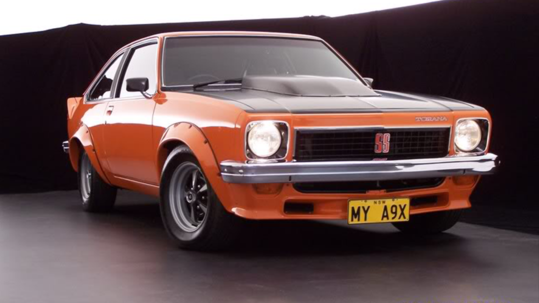 1977 Holden Genuine Torana SS A9X velencia orange