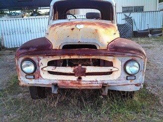 INTERNATIONAL AR110 COUPE UTE RAT ROD PROJECT