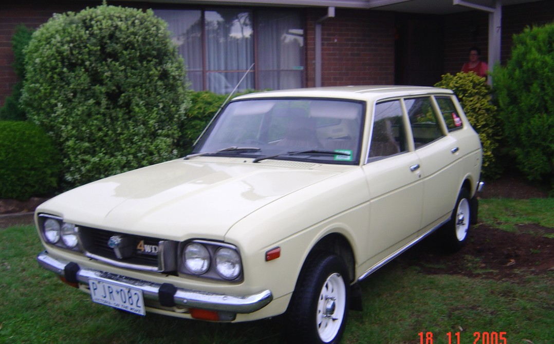1976 Subaru 4 x 4 wagon