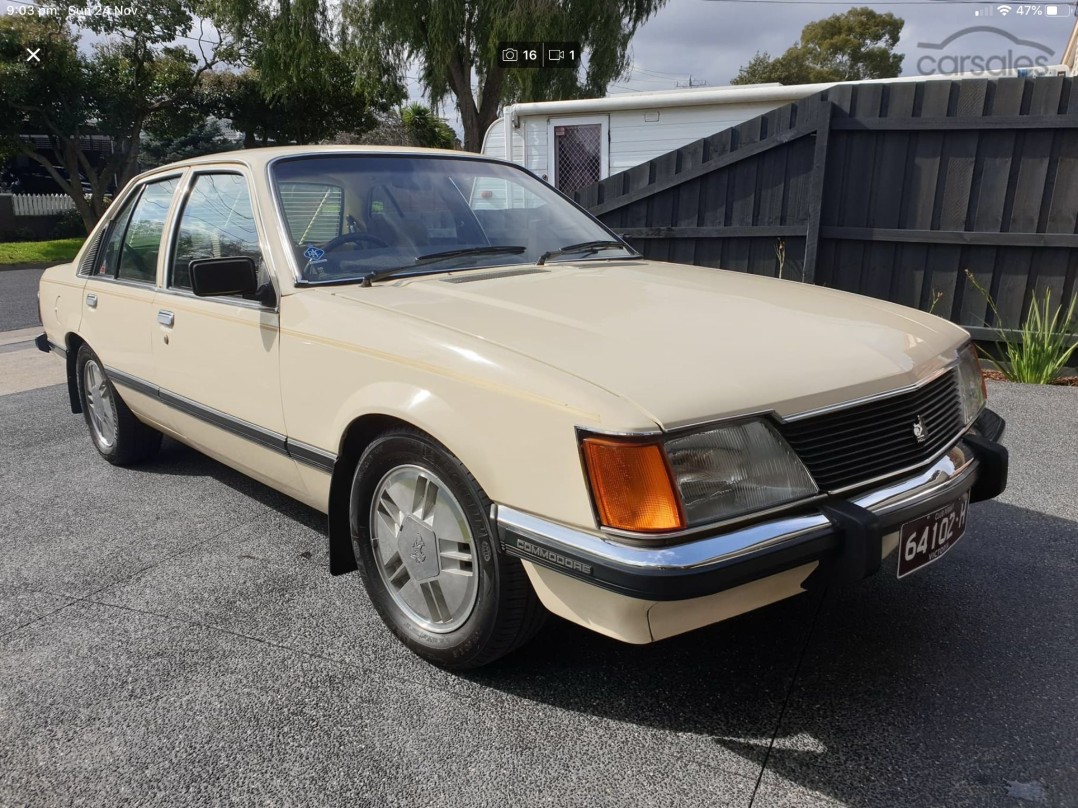 1981 Holden COMMODORE SL/X
