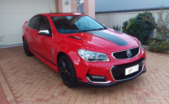 2016 Holden VF commodore ssv redline