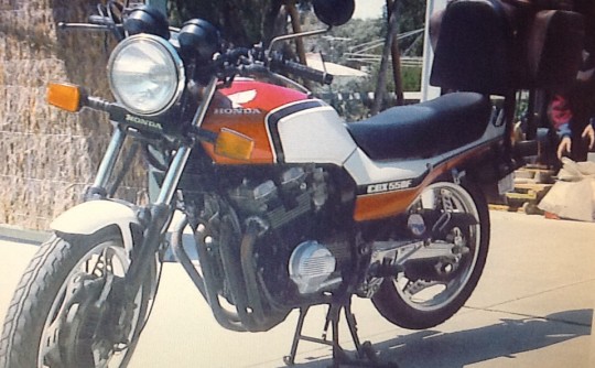 1983 Honda 572cc CBX550F
