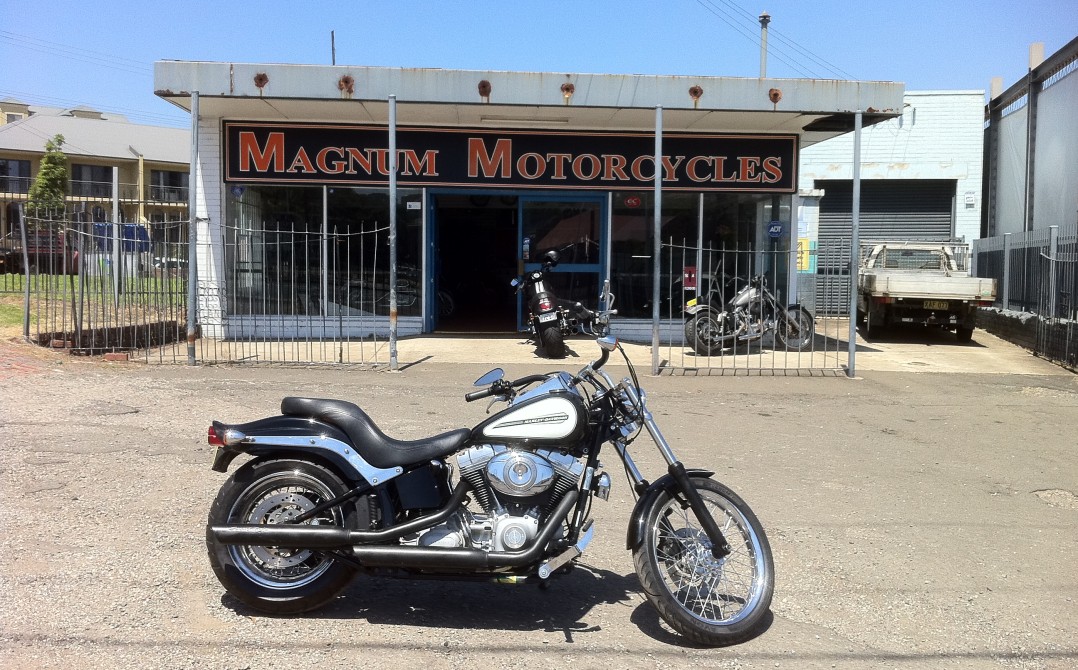 2008 Harley-Davidson softail standed