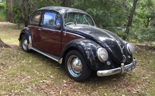 1956 Volkswagen Oval window beetle