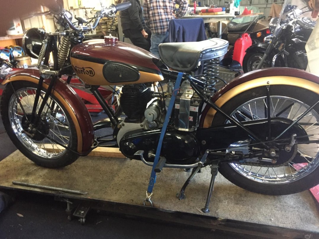 1936 Norton 16H