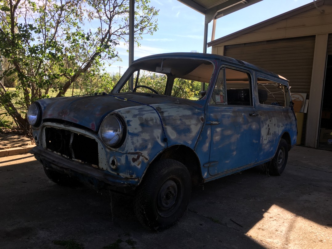 1970 Morris MINI Panel Van