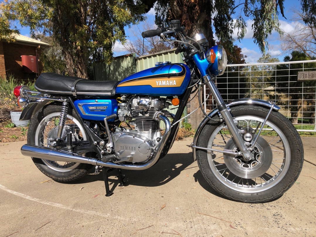 1973 Yamaha TX650