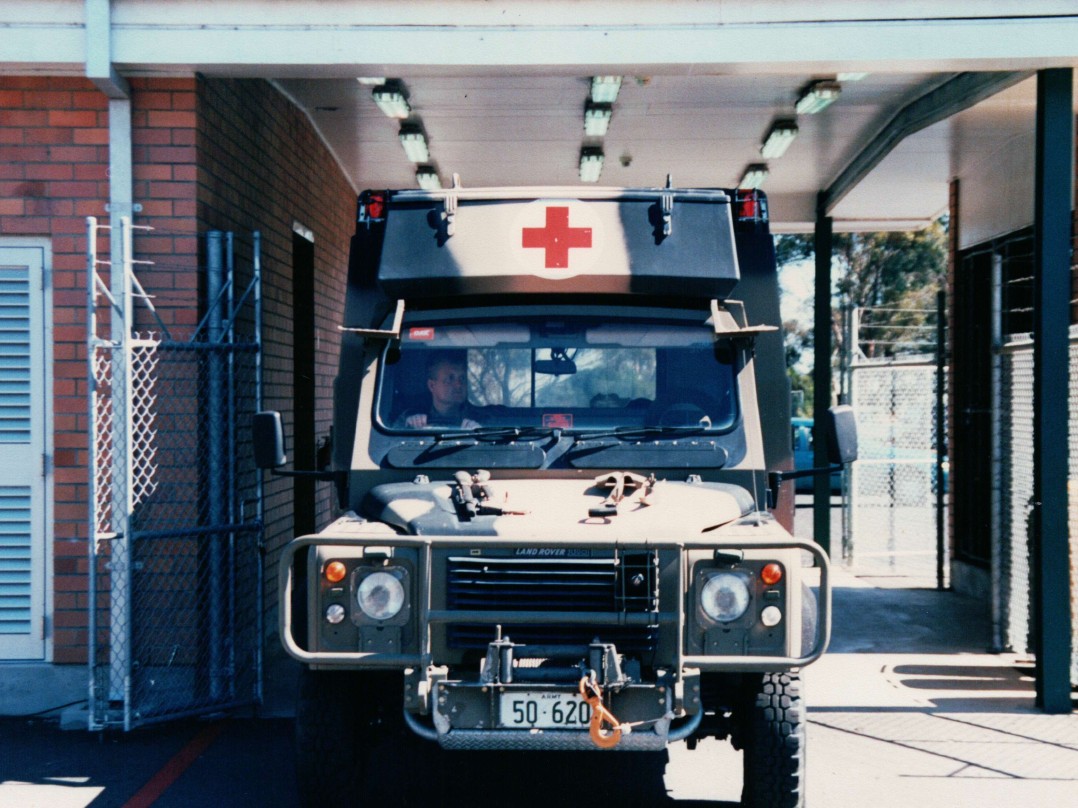 1989 Land Rover JRA Perentie 110 6x6 Ambulance