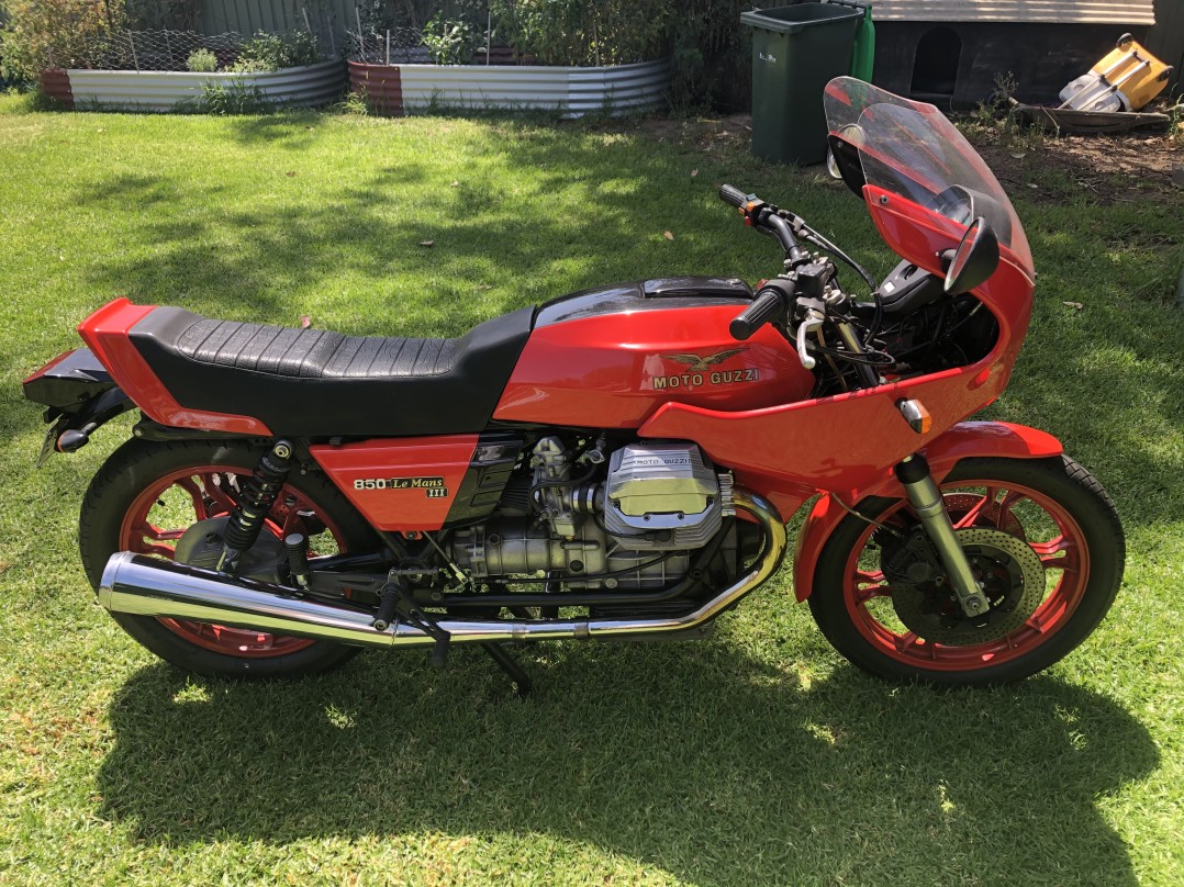 1984 Moto Guzzi 844cc 850 LE MANS