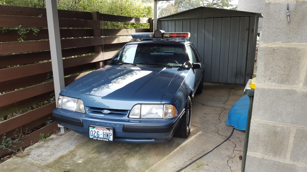 1988 Ford Mustang Lx Special Service Package (police)