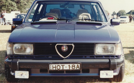 1981 Alfa Romeo GIULIETTA 1.8