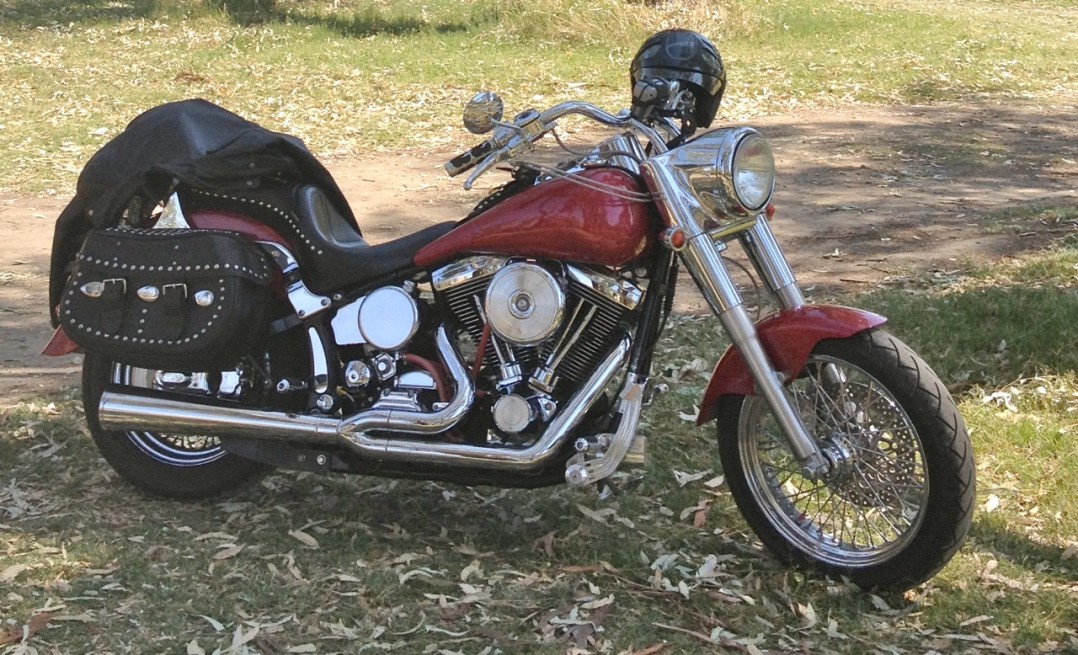 1999 Harley-Davidson FLSTC - Heritage Softail (modified)