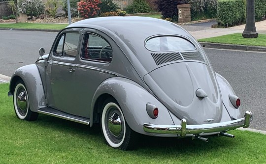 1956 Volkswagen Beetle oval window