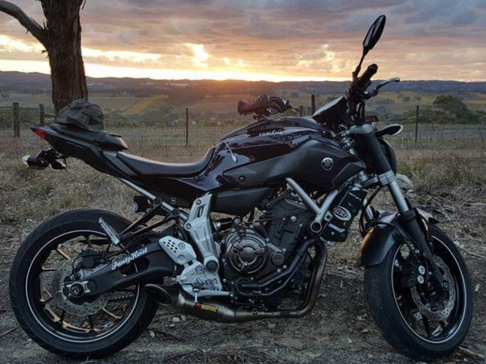 2015 Yamaha MT 07 LA