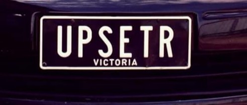 Personalised Plates Victoria 