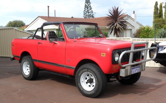 1979 International Harvester SCOUT II (4x4) TRAVELTOP