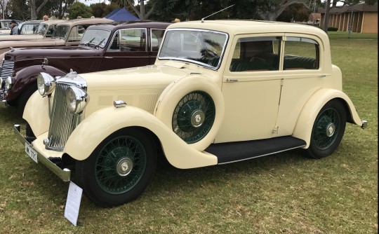 1937 Armstrong Siddeley 17HP Four-Light Saloon