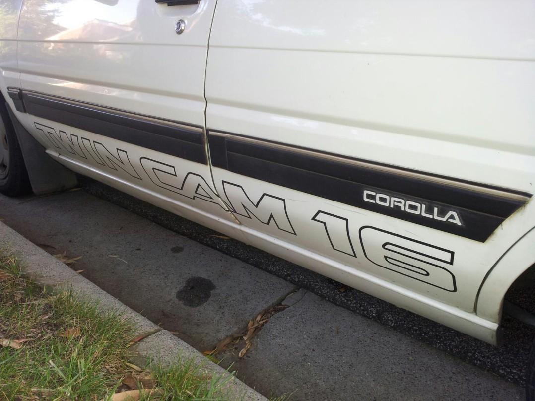 1986 Toyota Corolla Twin Cam