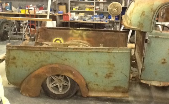 PC Bedford ute hot rod build