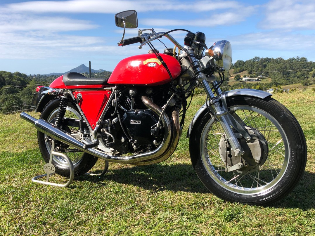 1968 Vincent Godet Egli Vincent Black Shadow 1000cc