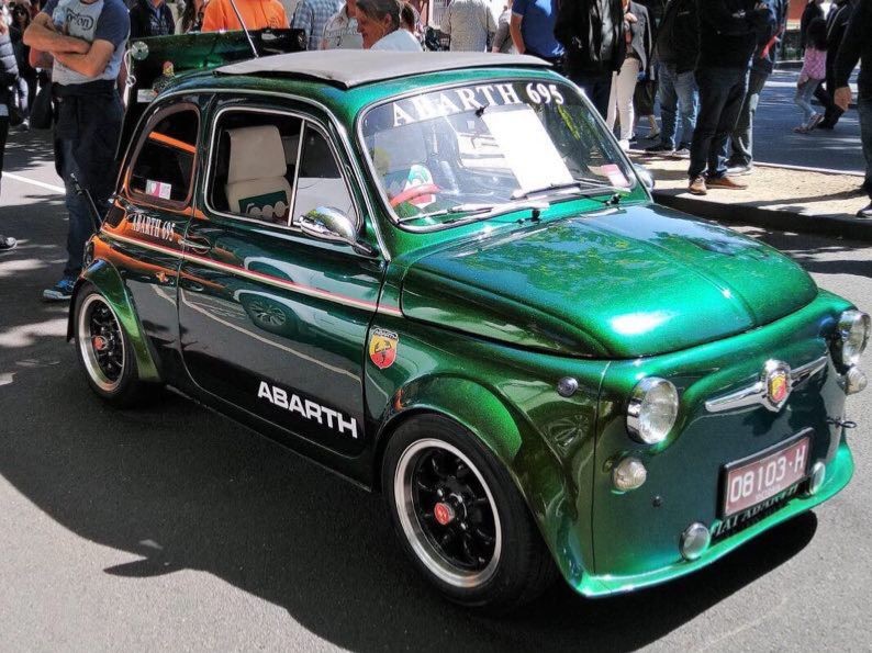 1966 Fiat 500 F Abarth 695 modified
