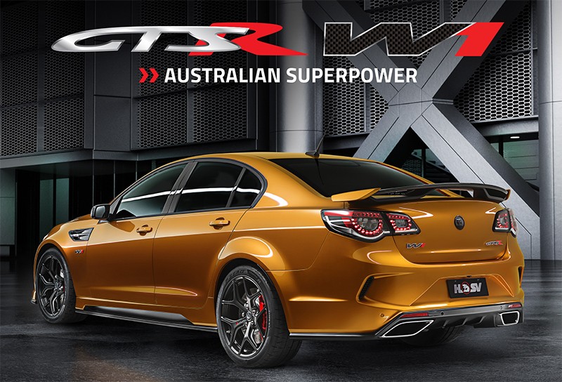 2017 Holden Special Vehicles GTS-R W1