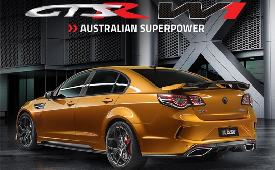 2017 Holden Special Vehicles GTS-R W1