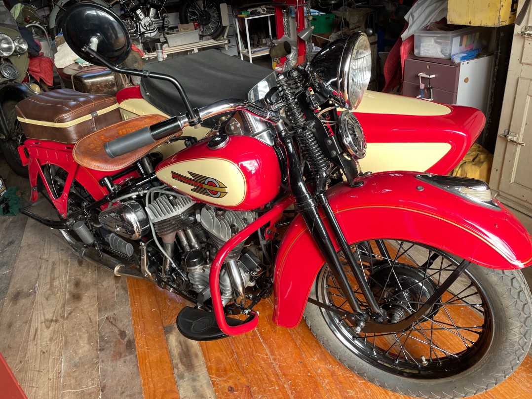 1942 Harley-Davidson Wla