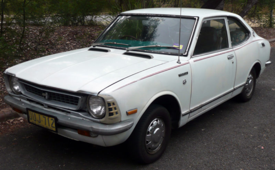 1972 Toyota Corolla Coupe