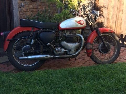 1960 BSA A10 Super Rocket