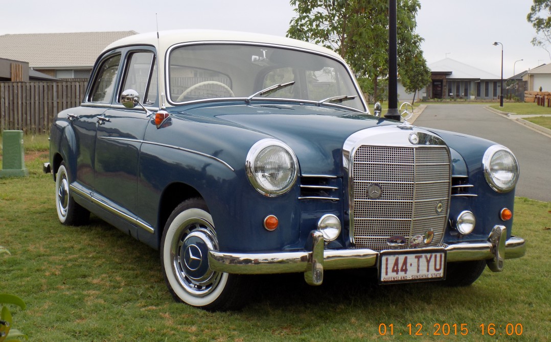 1960 190b Ponton and 1935 Hudson Terraplane Sedan 