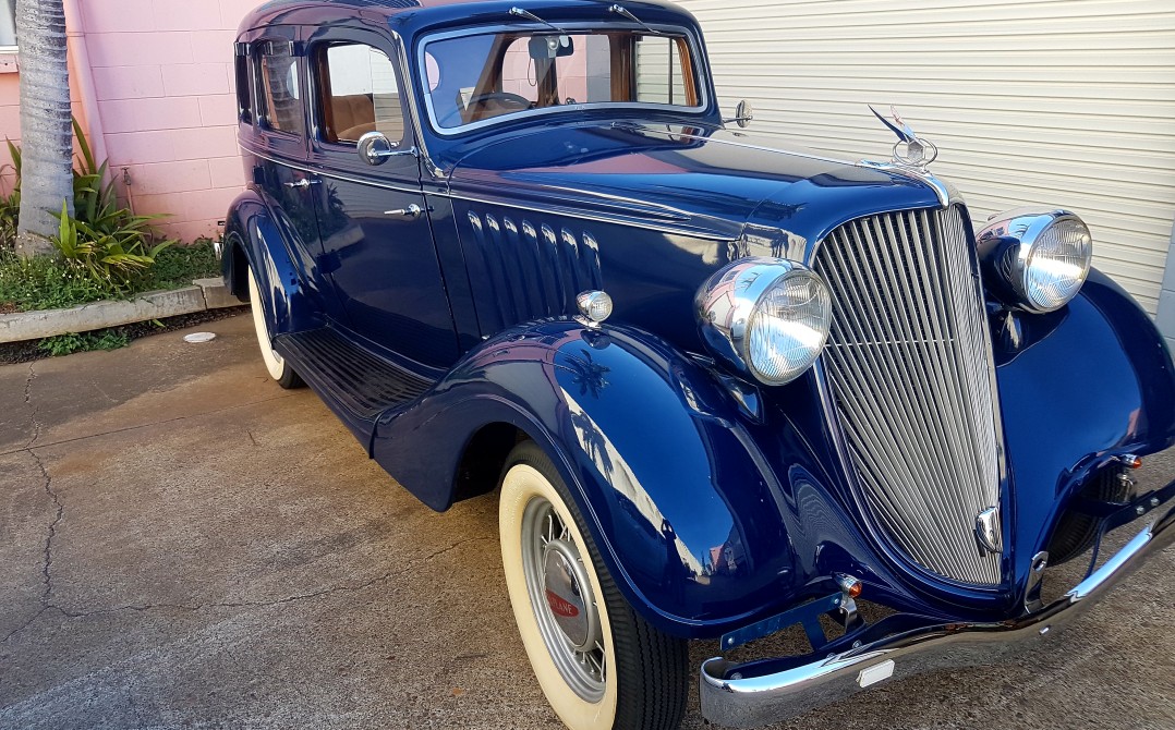 1935 Hudson Terraplane sedan currently on QLD standard registration  