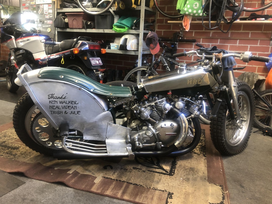 1954 Vincent Speedway Sidecar (Rapide)