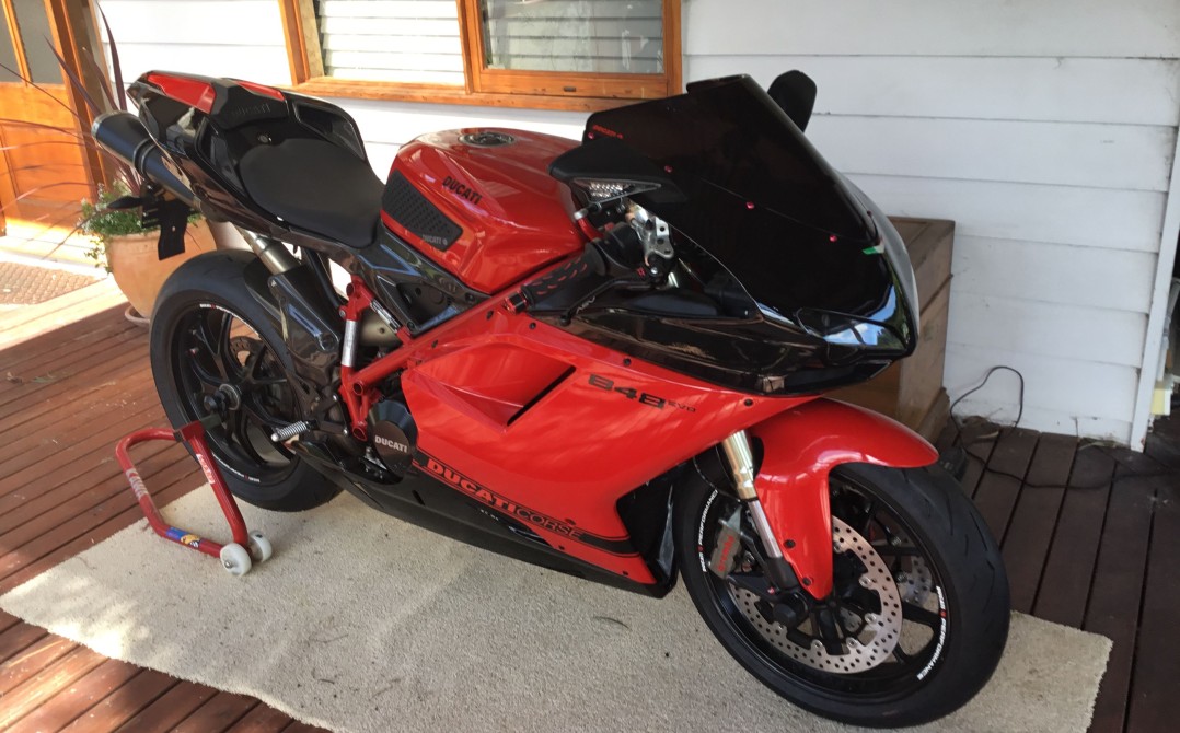 2013 Ducati 849cc 848 EVO