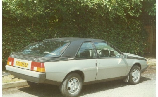 1984 Renault FUEGO GTX