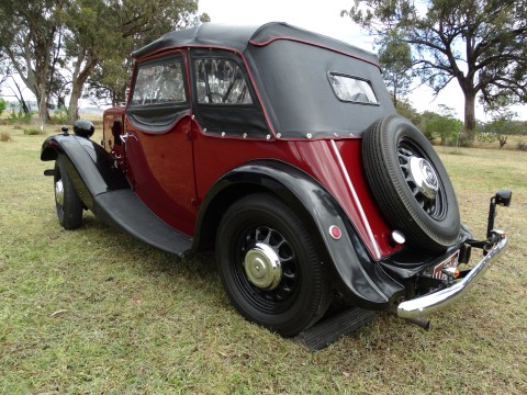 1938 MORRIS 8/40 MK 11 CLASSIC ROADSTER - FOR SALE - Shannons Club