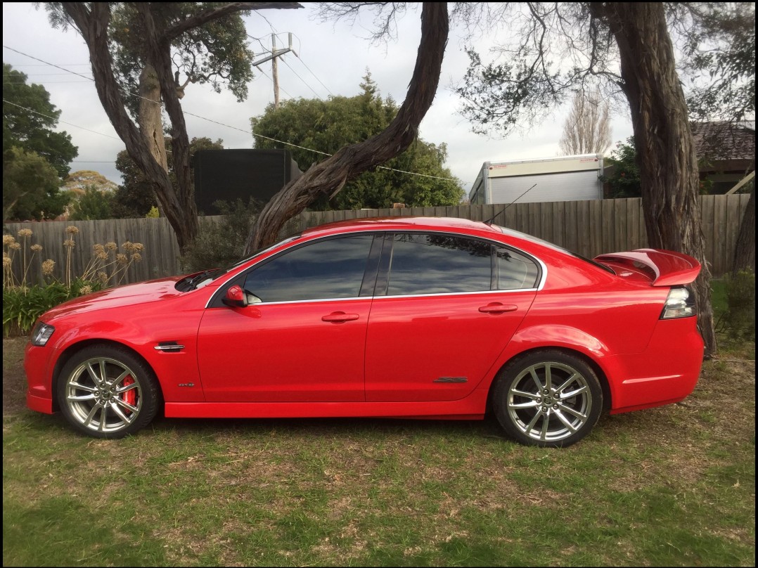 2011 Holden Ve commodore redline