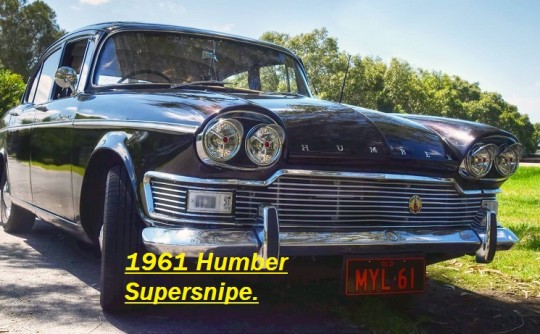 1961 Humber SUPER SNIPE