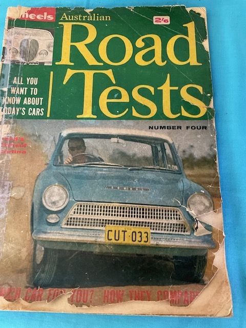 WHEELS Road Tests number 4, 1962