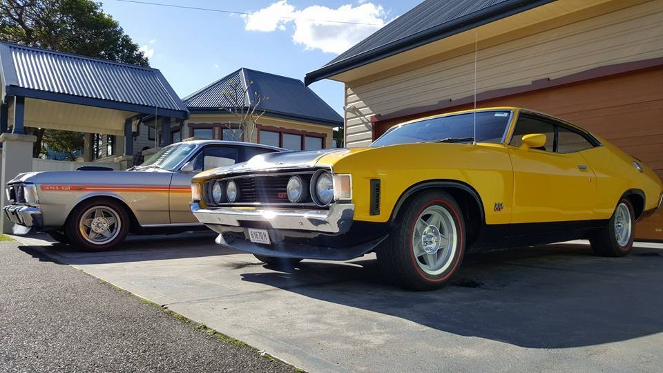 1973 Ford XA GT Hardtop Bechtel Yellow one of one