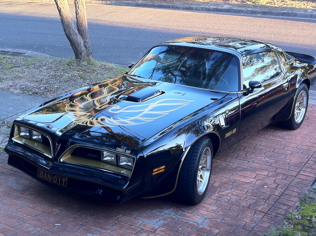 1977 Pontiac trans am Y82 SE