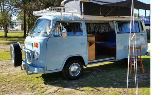 1975 Volkswagen Kombi campmobile